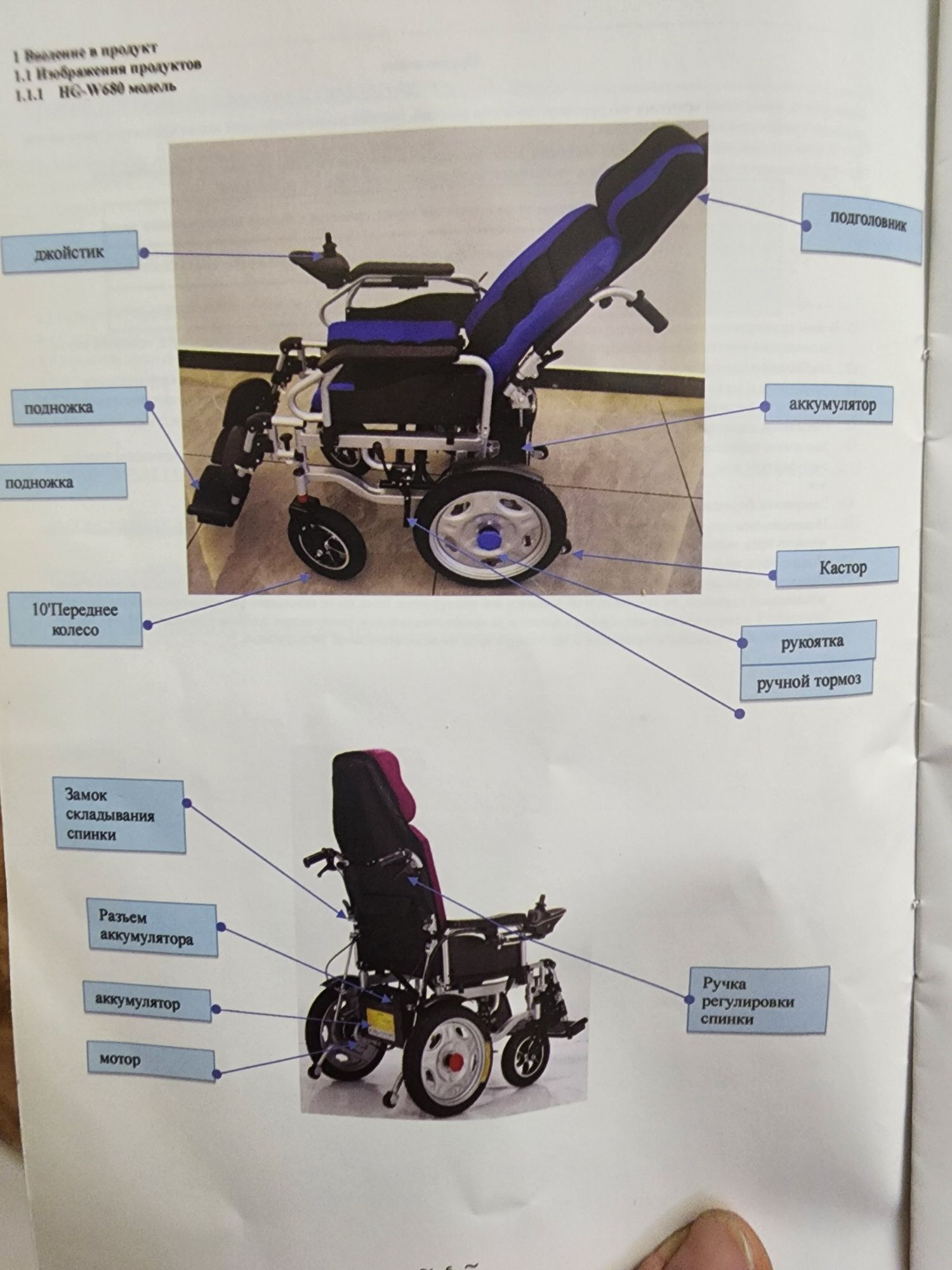Продается инвалидная коляска с электроприводом