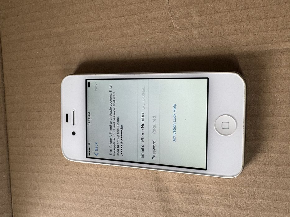 iphone 4s с Айклауд