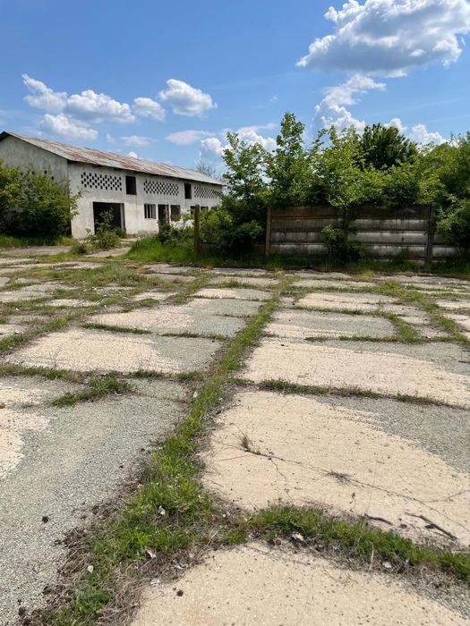 Stolnici Primărie 3,6 HA, platformă betonată, împrejmuire, utilități