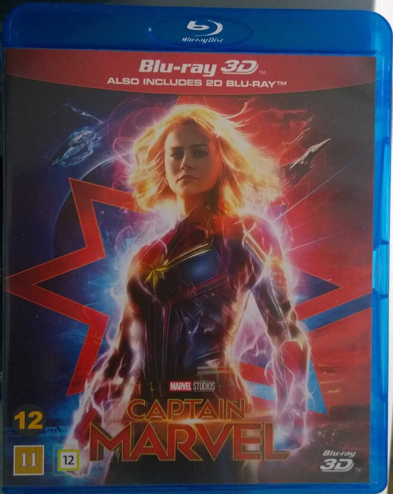 Captain Marvel (Blu-ray 3D/2D) (import, fara subtitrare romana)