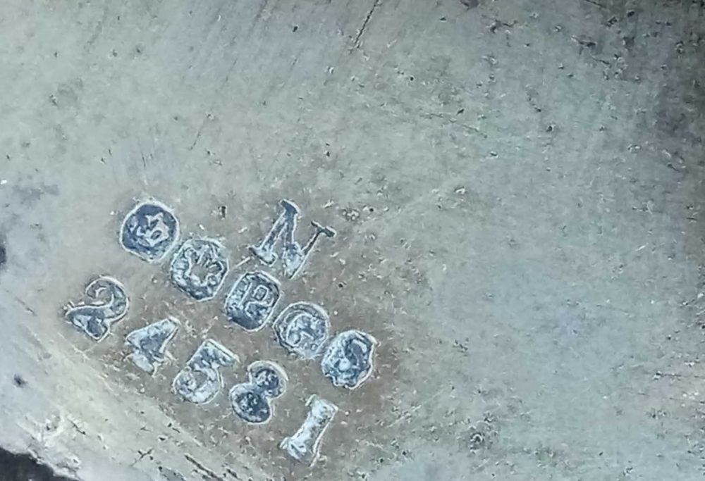 Vas antic victorian  pentru biscuiți