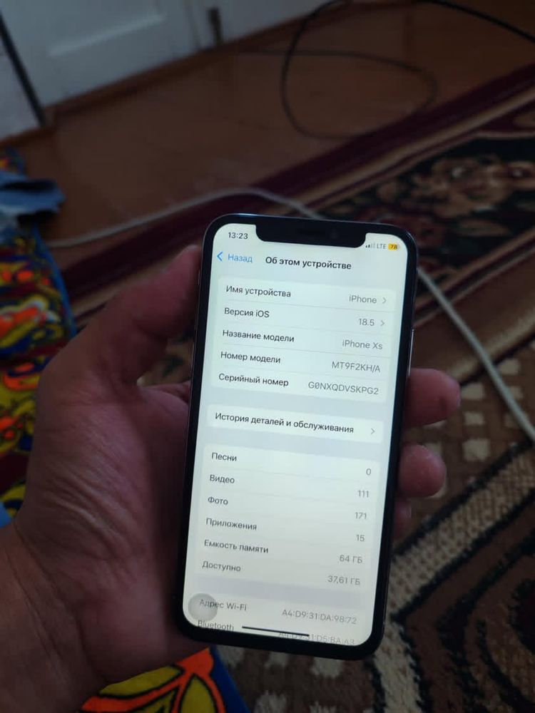 Iphone xs 64gb 81% Iphone Samsung Redmi