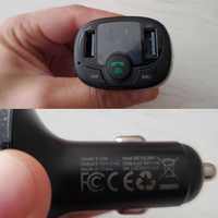Modulator FM / MP3 12V/24V Bluetooth, 2 X USB-A - MicroSD, Fast Charge