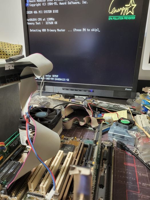 Kit retro sk3 AMD 486 DX4 100Mhz