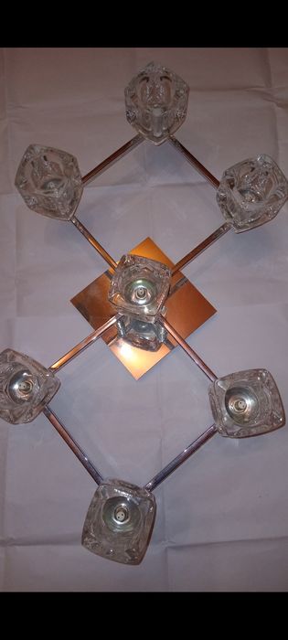 Lustra led 7 cuburi