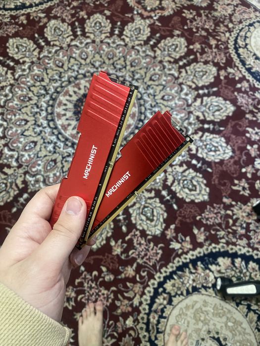 Machinist 2 x8 DDR4  2133MHZ разгон до 3000 MHZ