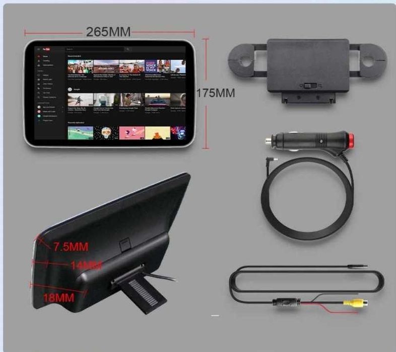 Мултимедия за Подглавник 10.1"2+32G Carplay   А241