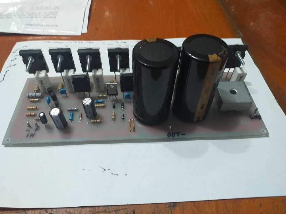 Kit audio mono 400w RMS  sarcina 4 ohmi