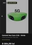 Camera veo 3 5G verde