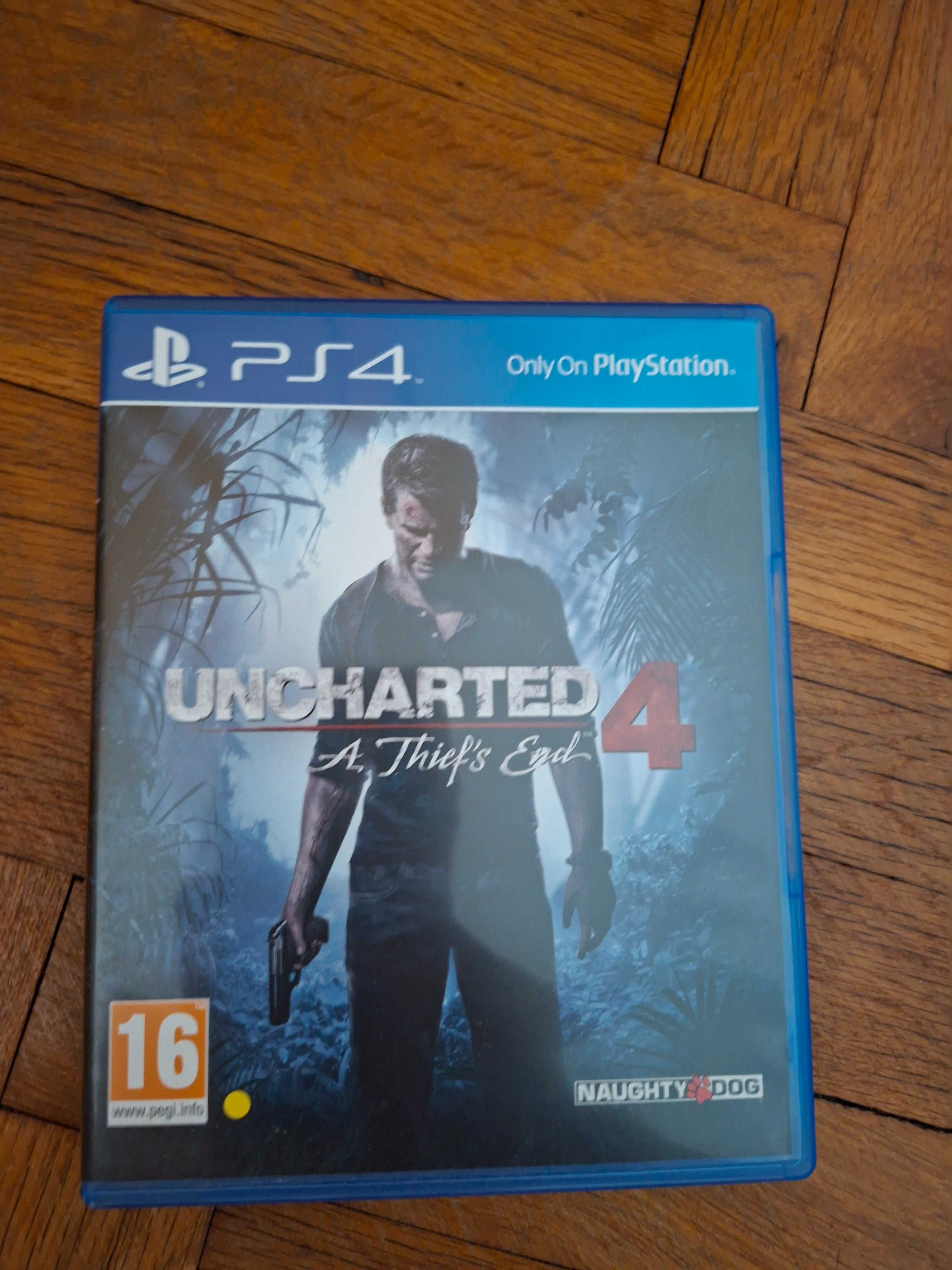 Игра Uncharted 4 за ps4