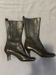 Cizme din piele Hugo Boss