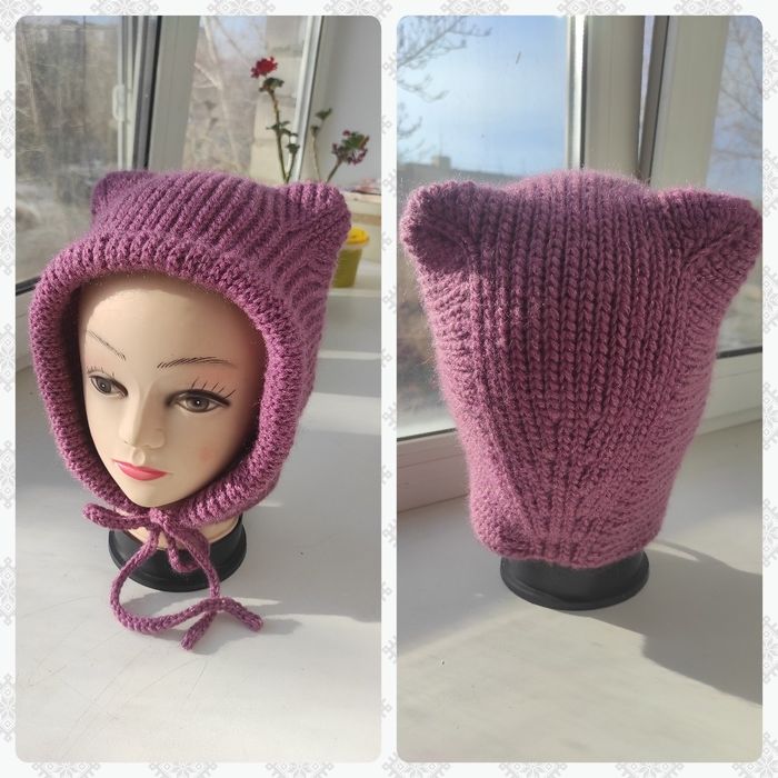 Продается шапки вязаные ручной работы