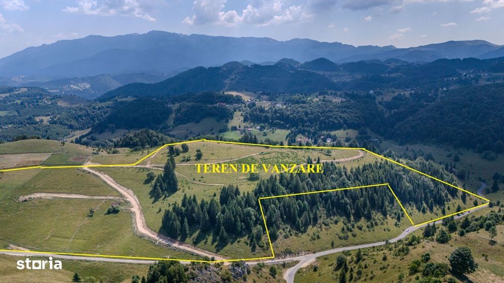 Teren cu panorama unica si incredibila in Sirnea