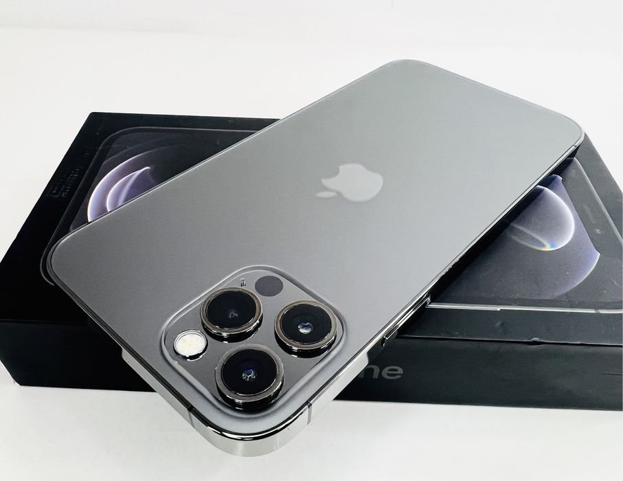 Apple iPhone 12 Pro Max 128GB Graphite Перфектен! Гаранция!