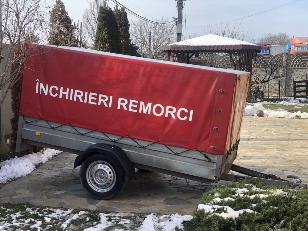 De Inchiriat remorca 2.44 x 1.24 x 1.10 75 RON / 24 ore