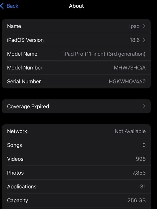 iPad Pro 11” Gen 3 + Apple Pencil 2 – ca nou, Wi-Fi + Cellular, Negru