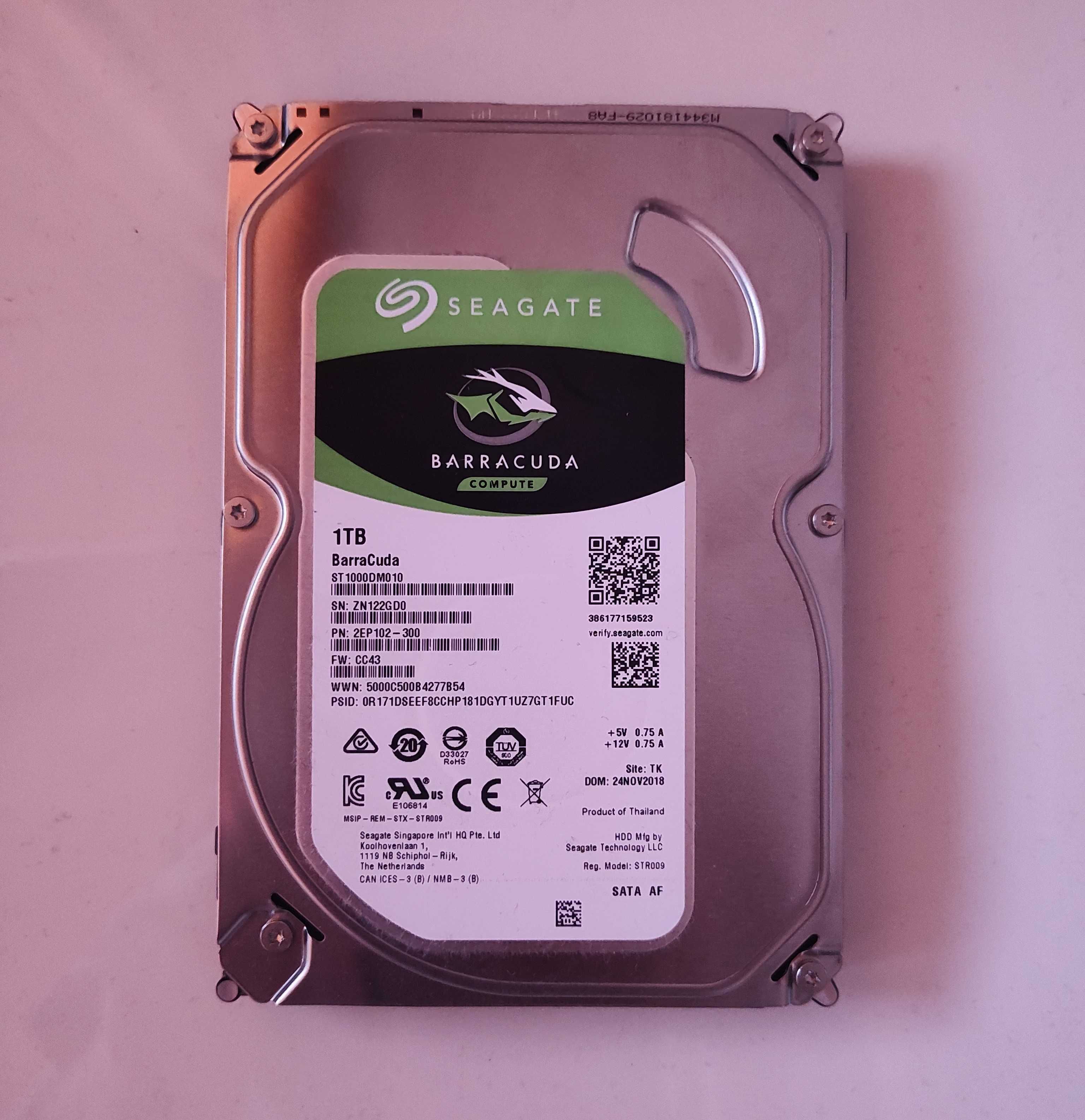 Твърд диск 1TB Seagate Barracuda