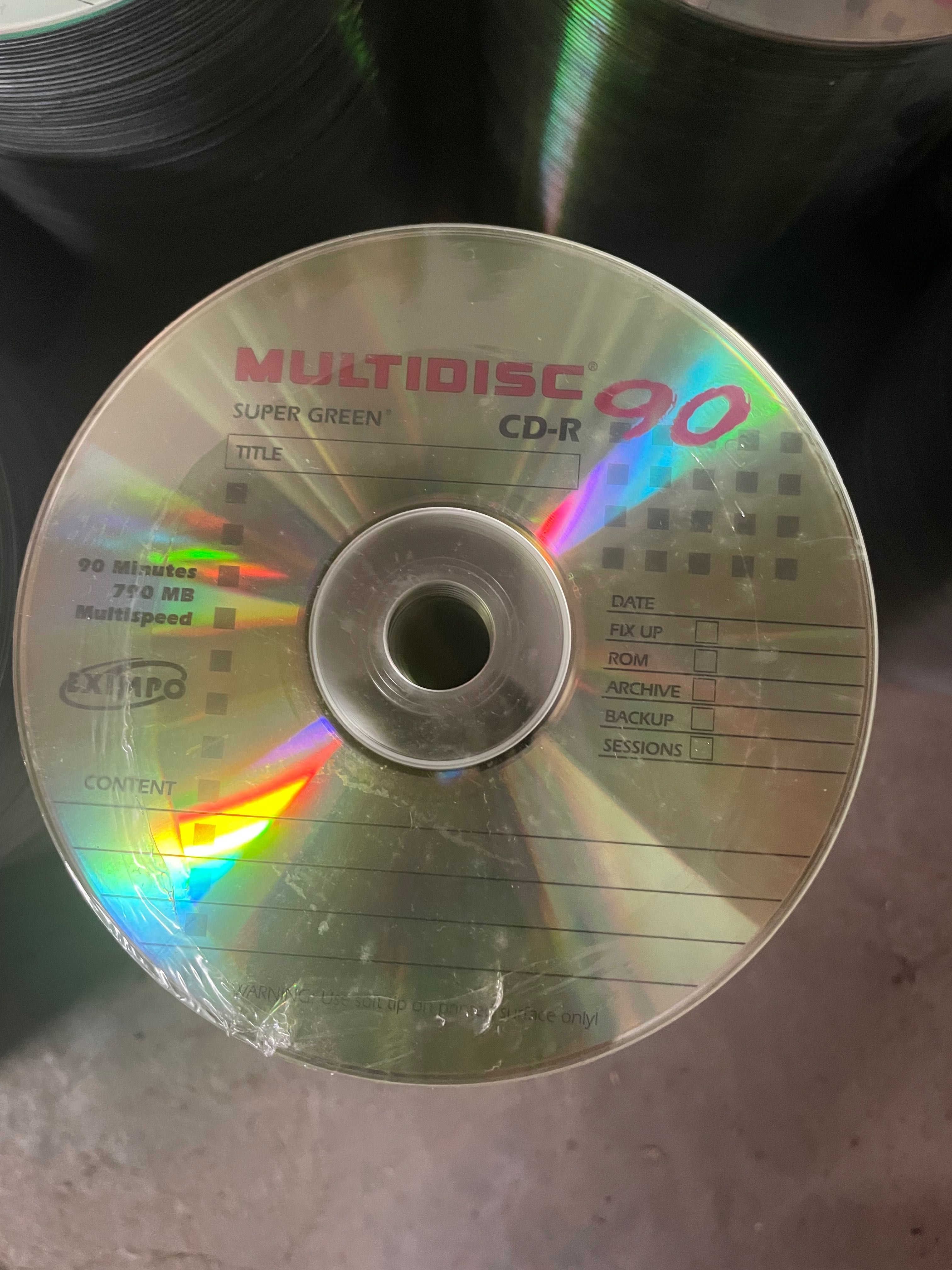 CD-R 99min 90min Multidisc 125бр шпиндел