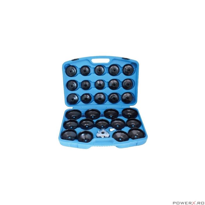 Trusa 30 chei pentru filtru de ulei, dimensiuni de la 65 la 108 mm,