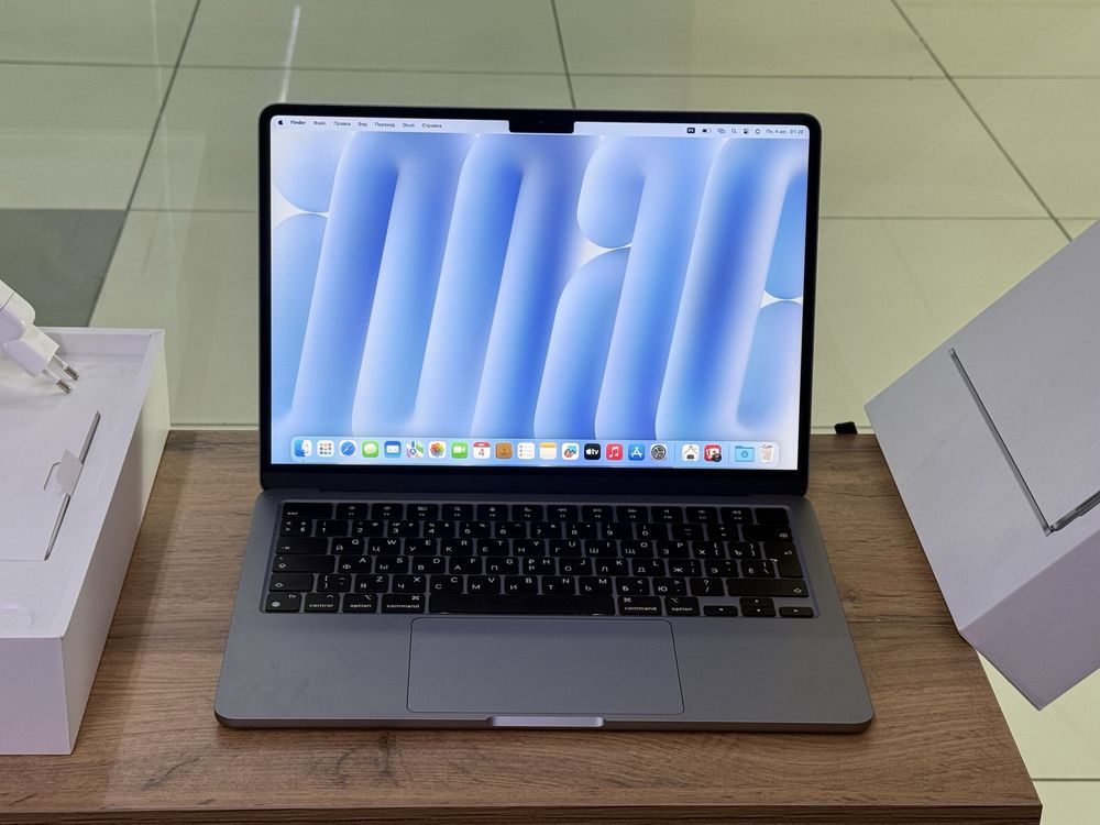 3 цикла/MacBook Air 13.6 M2 2025 Space Gray/Макбук Аир 13 М2 2022/100%
