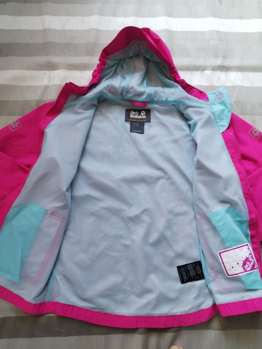 Jack Wolfskin Pine Creek Chaqueta - юношеско яке-мембрана КАТО НОВО