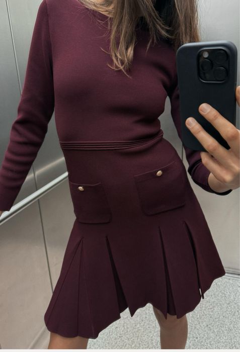 Трикотажна рокля Zara