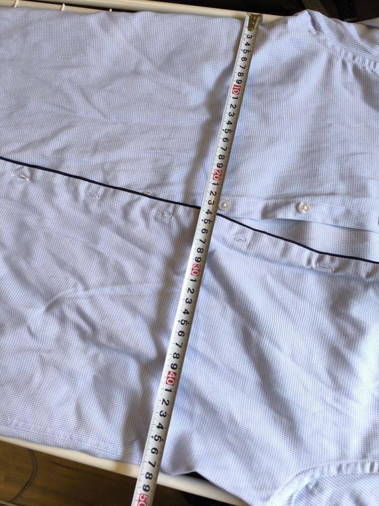 Светло синя риза Slim fit