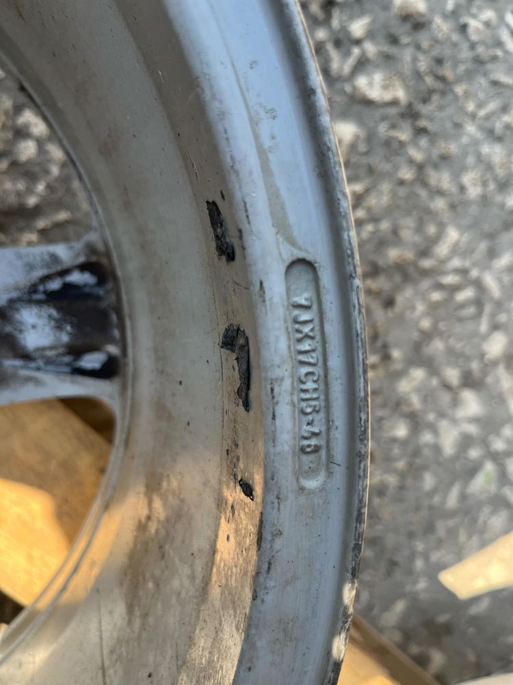 17'' оригинални за Пежо 407 607 7j ×17 ет 48  5×108mm Peugeot ном 151