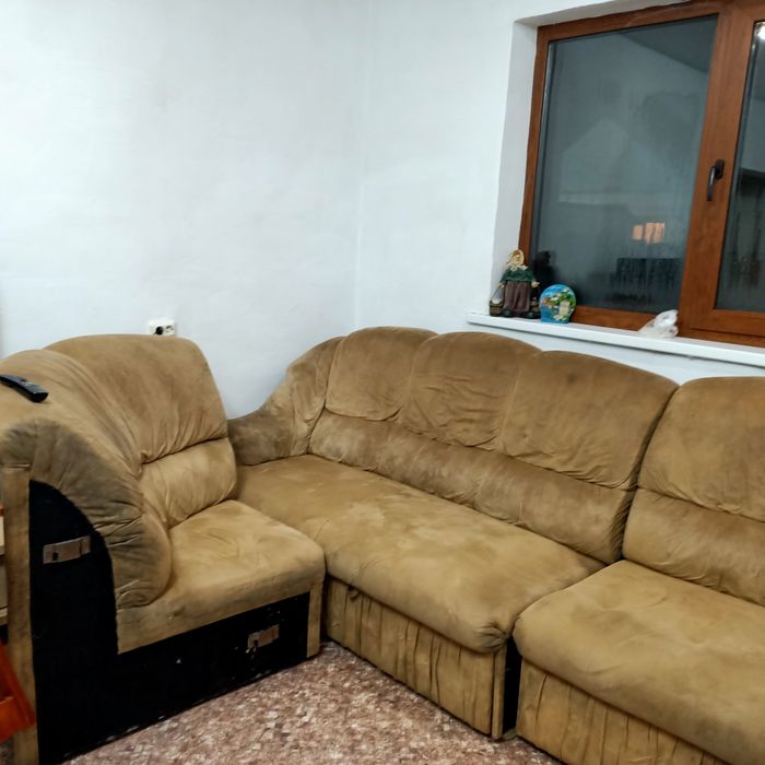 Мягкий угловой диван