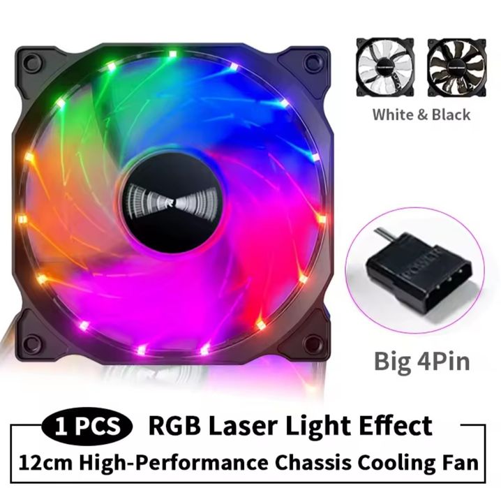 Vând ventilator rgb 120 mm