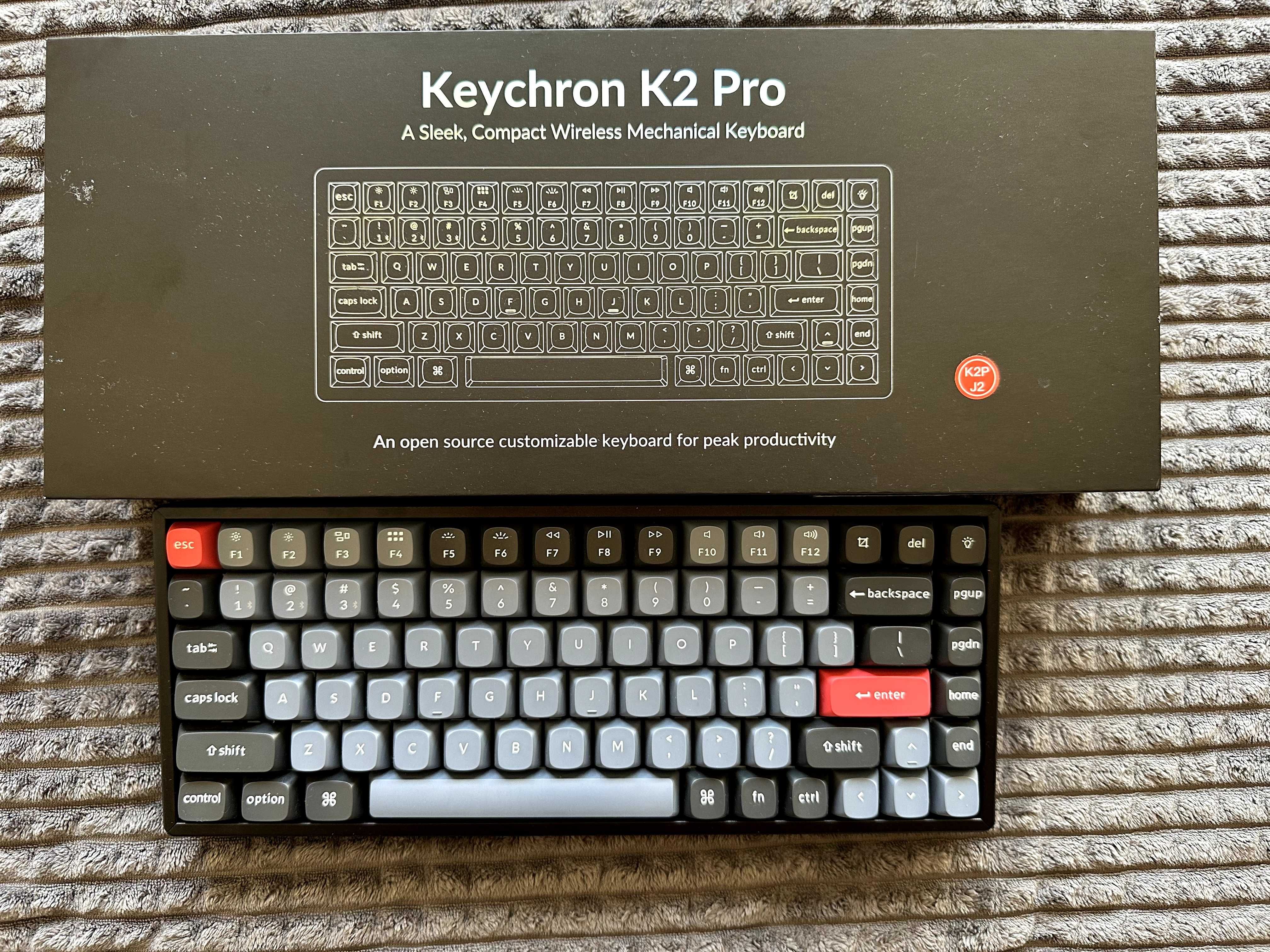 Keychron K2 Pro (red switches) в гаранция