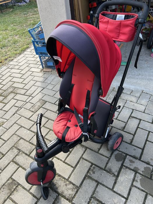 Vand SmarTrike tricicleta in stare foate buna cu accesori incluse