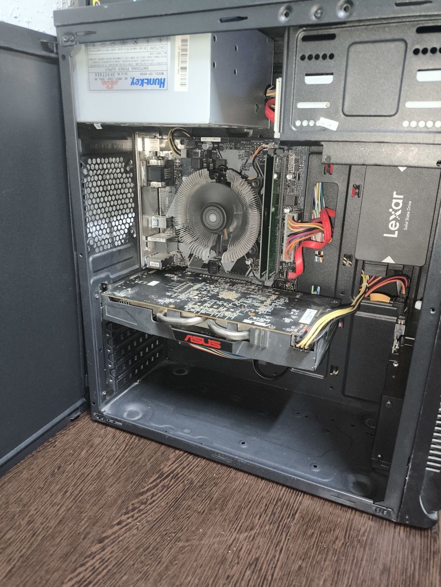 Asus H310+i3 8100+16Gb+RX470 4Gb