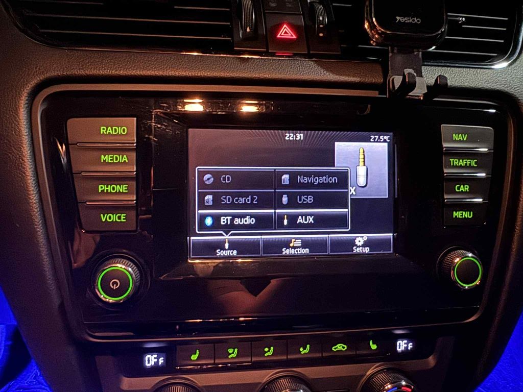 Навигация, мултимедия skoda octavia 2014