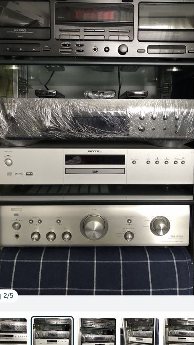 Amplificator stereo High-Curent DENON impecabil ca NOU; OPTONICA NAD