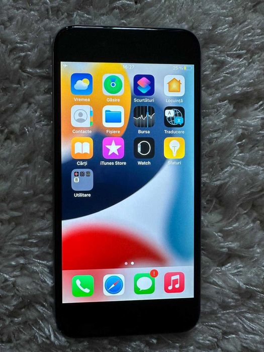 Iphone 6S Negru 32 GB 83-97% Liber de retea Cablu si incarcator