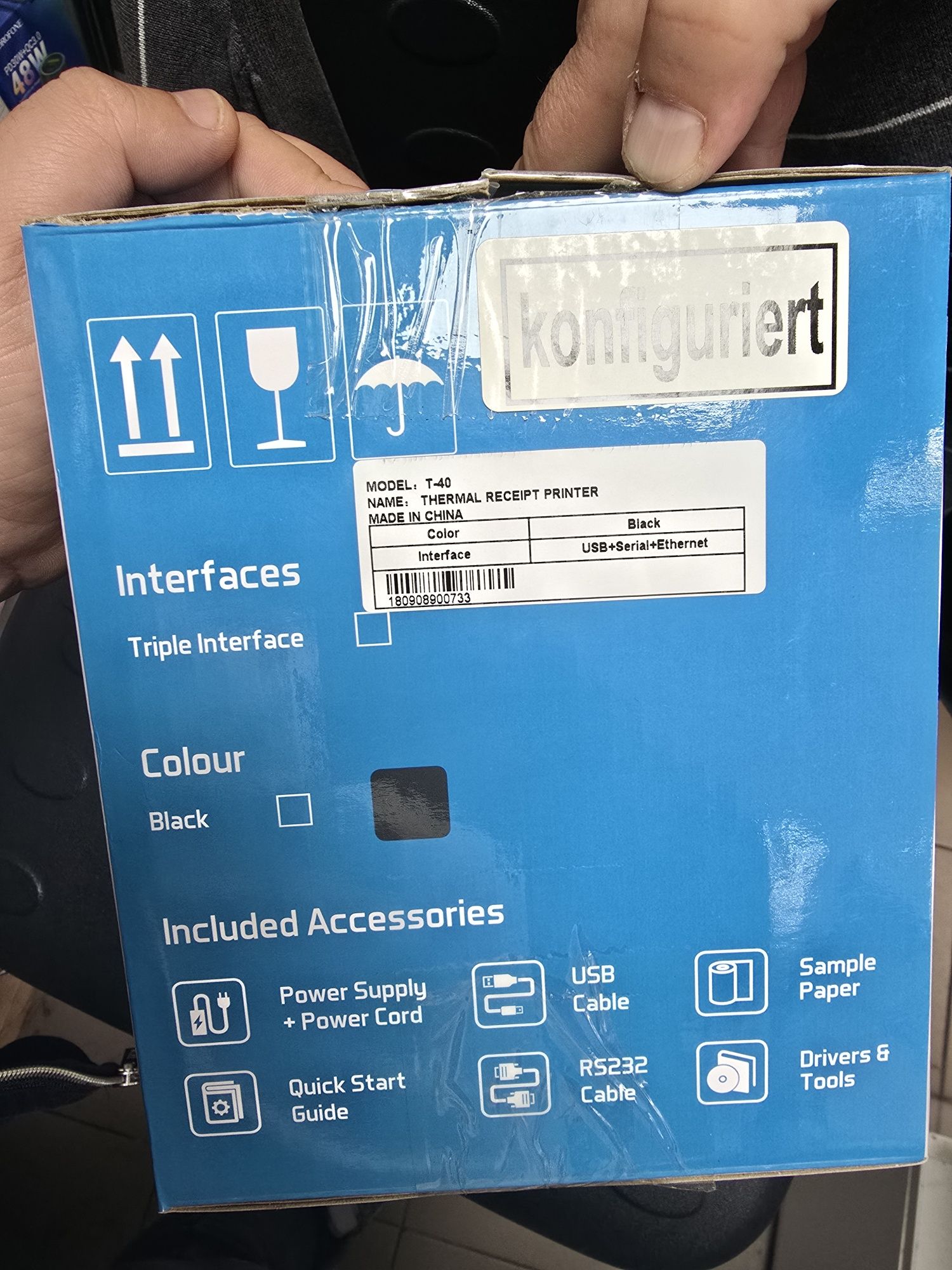 POS принтер Metapace T-40