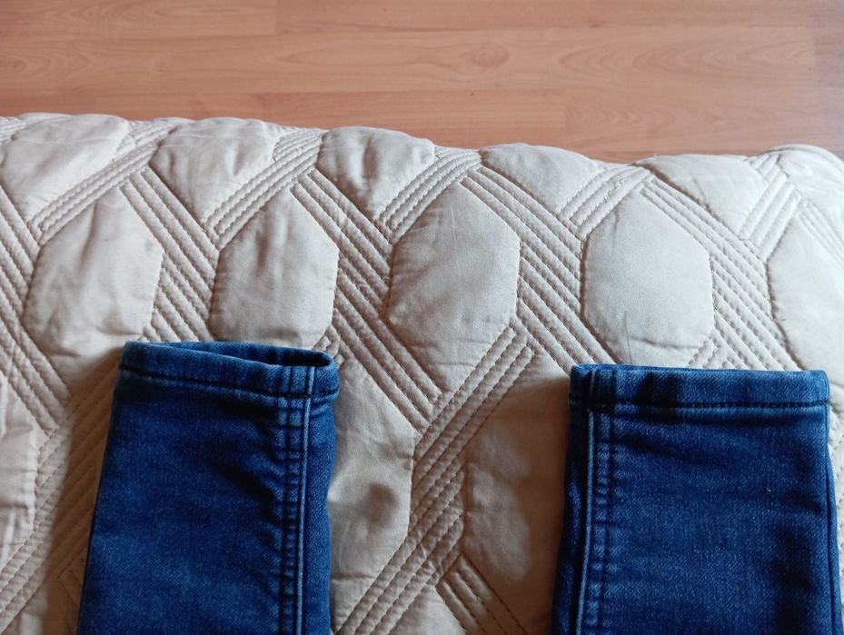 Pantaloni C&A se jeanși dublați 110 și 116 baieti