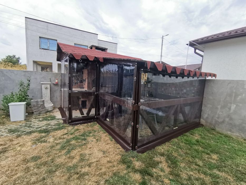 Folie terasa/ terase,  Cristal premium transparenta