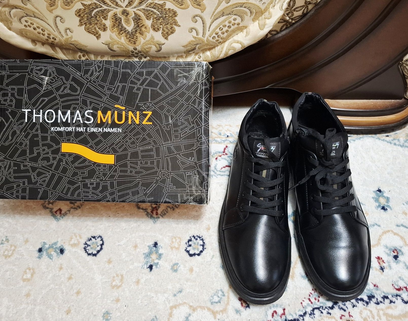 Ботинки Кроссовки Thomas Munz, осенние, размер 43,5-44