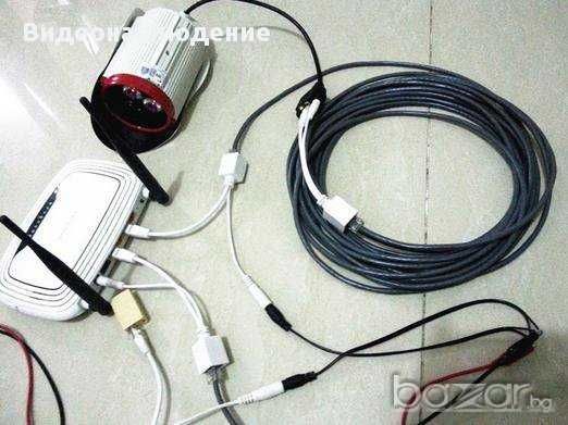 PоE Injector РоЕ Splitter Ethernet LAN Захранване ПОЕ Инжектор Сплитер