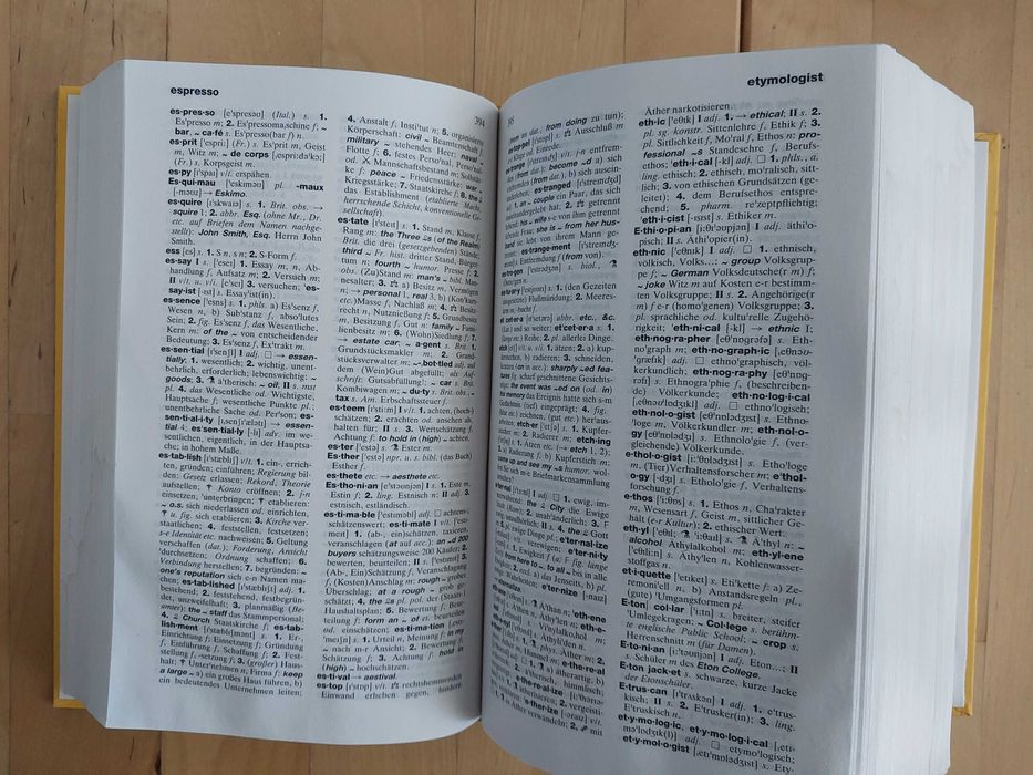 Dictionar Langenscheidt German- Englez Englez-German