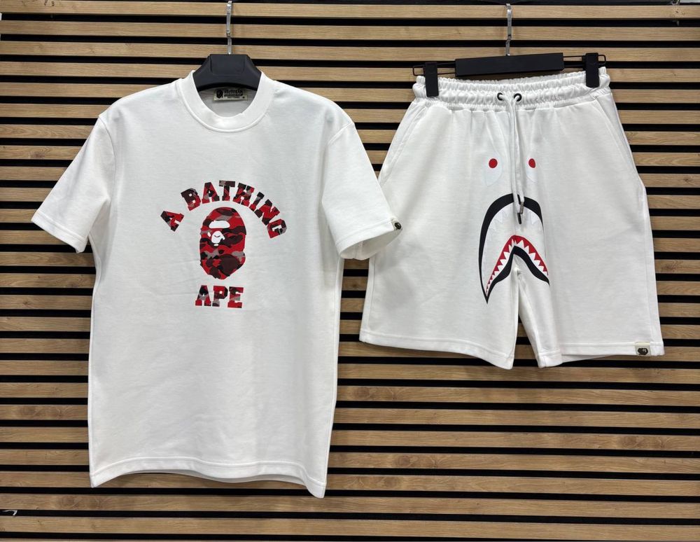 Denim Tears | Bape | Sp5der | Syna World Летен Екип Мъжки Комплект Сет
