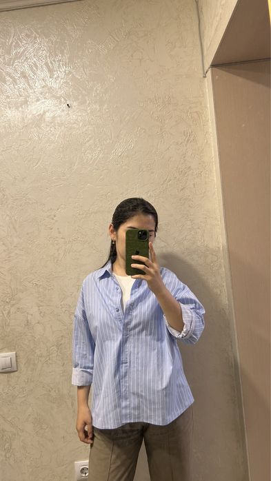 Голубая рубашка 2000 тг