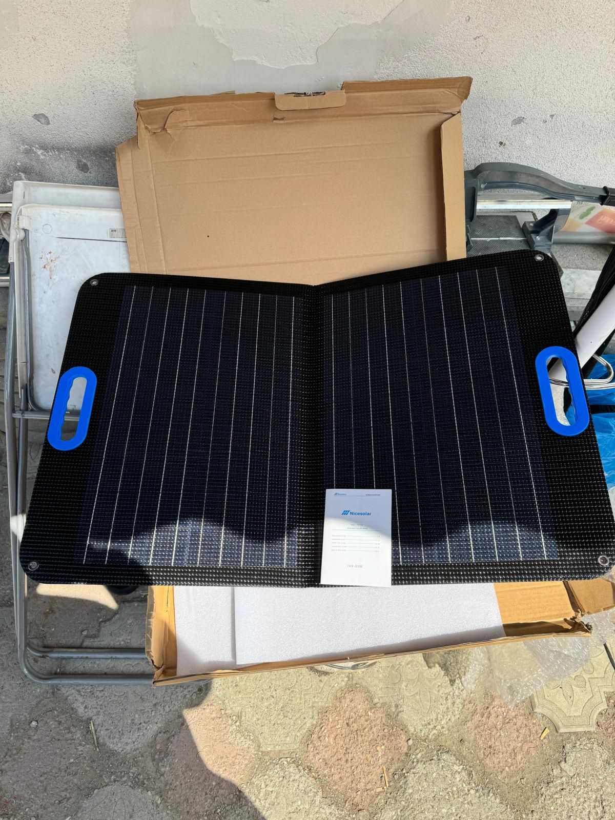 Kit panou solar portabil