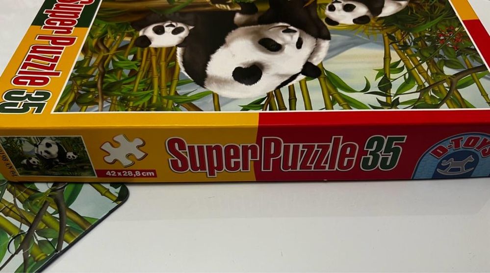 Super Puzzle 35 piese 42x29 cm D-Toys