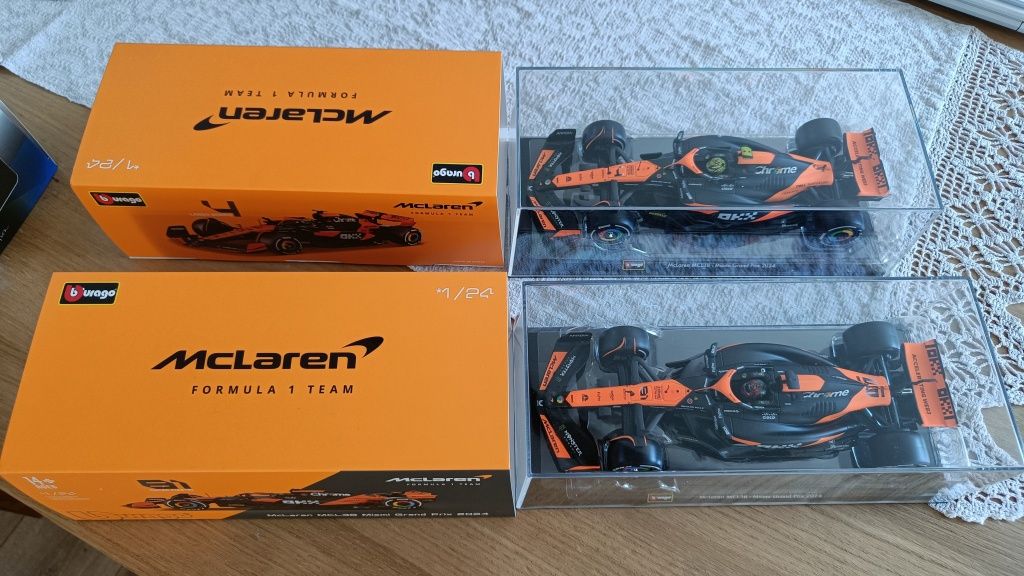 Machete McLaren Mcl38 Piastri ,Norris  Formula1
