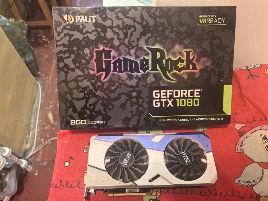 Placa video pălit gtx 1080 8g 256b