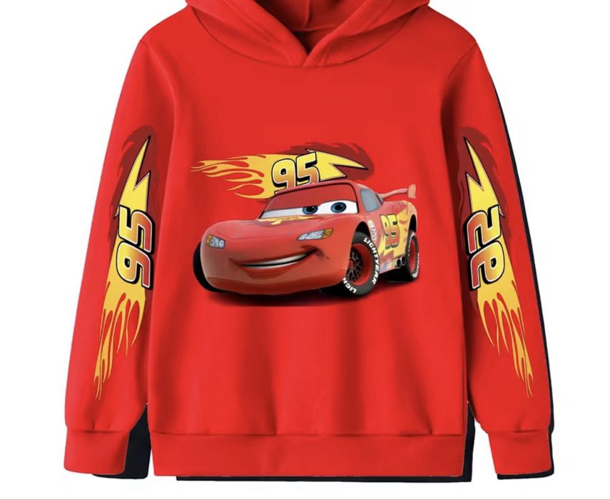 Hanorac cu masina Fulger McQueen