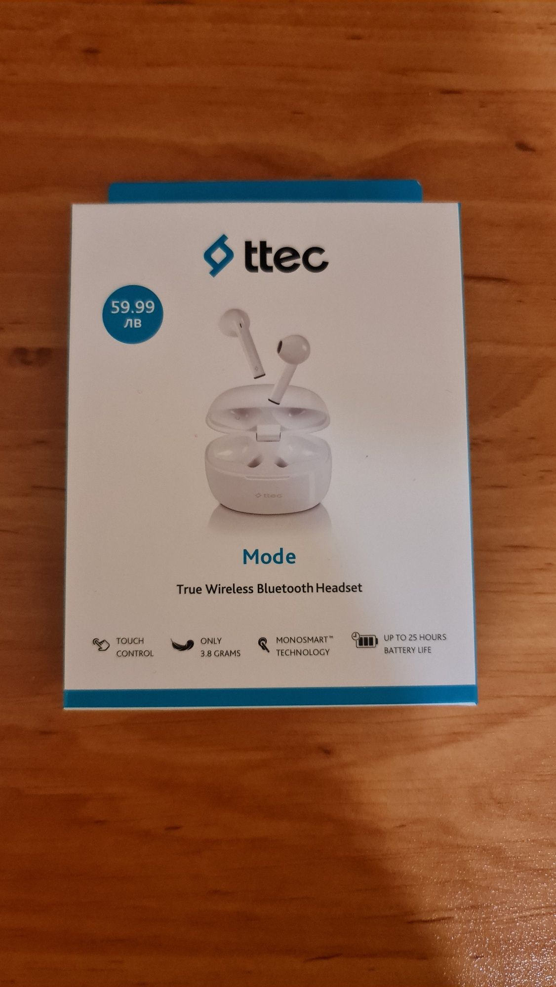 Безжични слушалки TTEC.